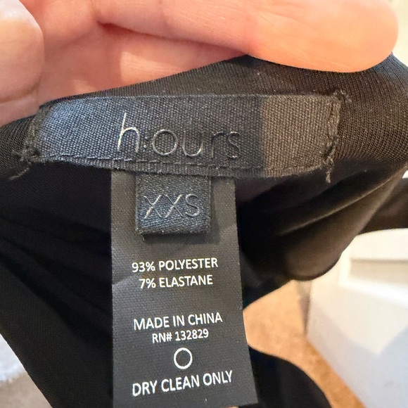 Revolve. h:ours Black Mini Dress - Picture 5 of 5